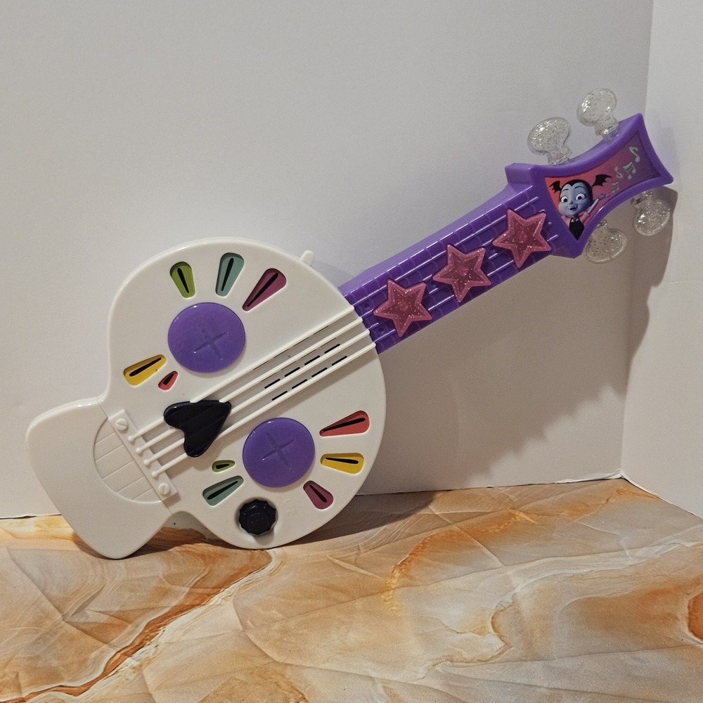 Disney Junior Vampirina Spooktastic Spookylele Guitar Lights Sounds Tested Works